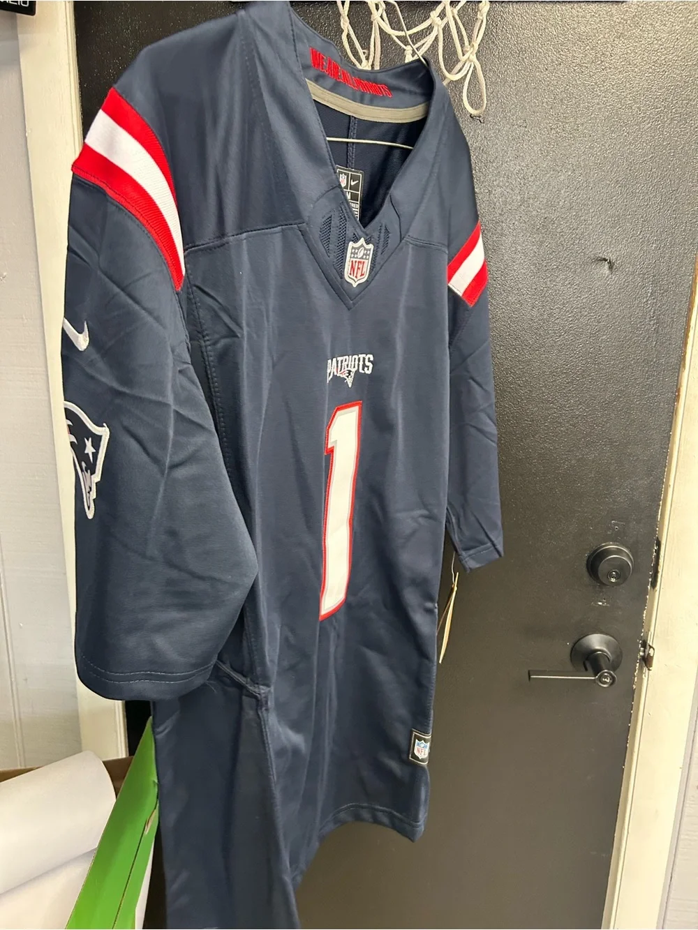 Nike NFL New England Patriots AJ Brown #1 jersey